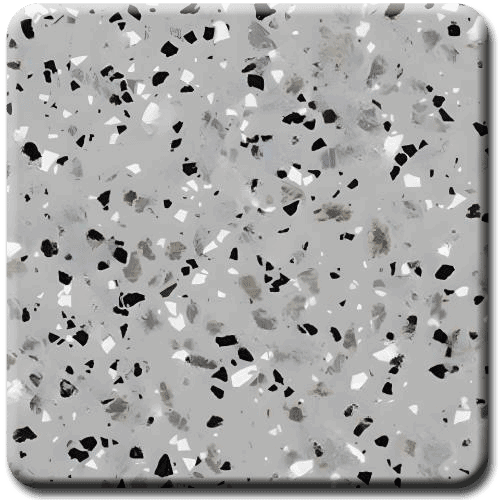 Epoxy flooring Diamond Effects Quartzite garage floor coating color sample